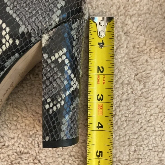 Sam Edelman Raelle Snakeskin Pattern Women’s‎ Booties Ankle Boots Size 6 - Picture 13 of 14